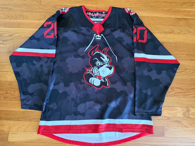 Boston Jr. Terriers Black XL Men's Jersey (New)