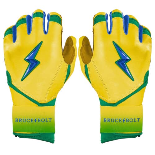 NEW BRUCE BOLT COACH RAC CREATOR SERIES PREMIUM PRO LONG CUFF BATTING GLOVES - XL 11835-S000212660