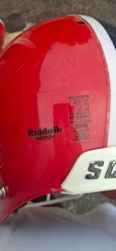 Bundle of 12 red Adult Helmets(Used)