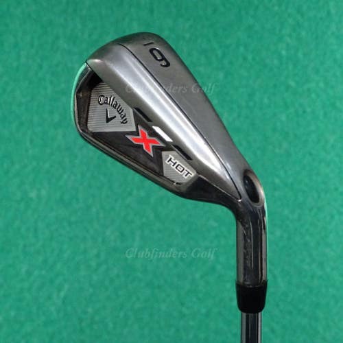 Callaway X-Hot Single 6 Iron Stock Speed Step 85 Steel Regular