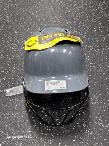 Used Evoshield XVT SCION Batting Helmet w/Mask Grey XS 11849-S000044089