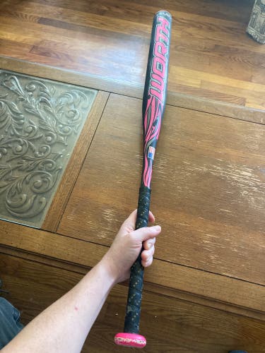 Worth Jeff Hall 454 Composite Bat 26 oz 34" 2.25 diameter pink black (Used)