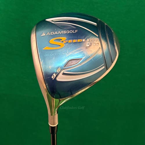 LH Adams Speedline F11 9.5 Driver Aldila VooDoo RVS6 Graphite Regular