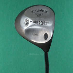Callaway Big Bertha Warbird 10 Driver Factory Memphis 10 Steel Uniflex