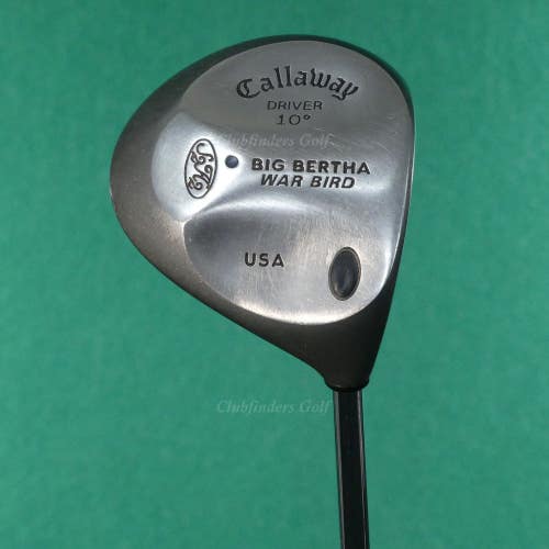 Callaway Big Bertha Warbird 10 Driver Factory Memphis 10 Steel Uniflex
