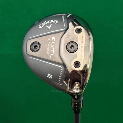 Callaway ELYTE Titanium 18 Fairway Wood 5 HZRDUS GEN6 70G 6.5 Extra Stiff