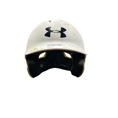 Used Under Armour UABH2-110 Batting Helmet No Mask White One Size 11375-S000382259