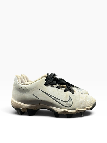 Used Nike HYPERDIAMOND BB/SB Cleats White Junior 02.5 11375-S000382255