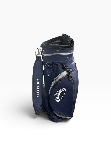 Used Callaway BIG BERTHA Mens Cart Bag Navy Blue 11375-S000382229