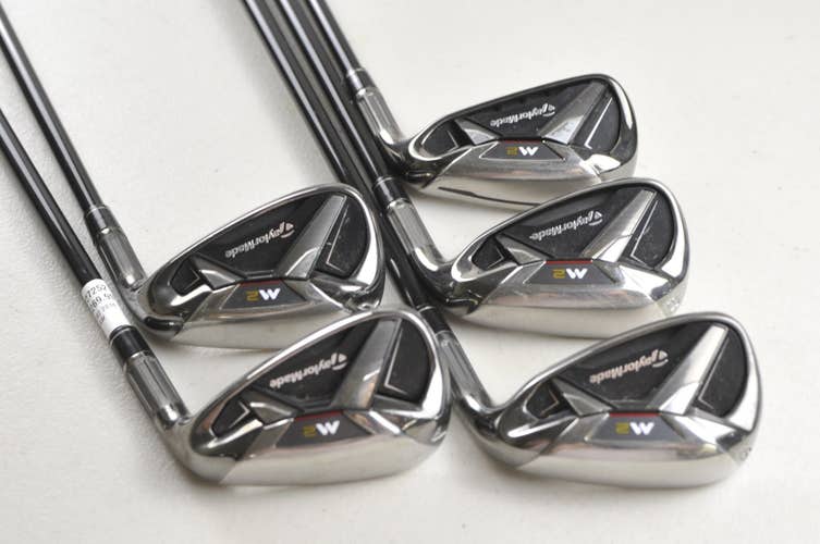 TaylorMade M2 2016 7-PW,AW Iron Set Senior Flex RH Reax 55g Graphite #227252