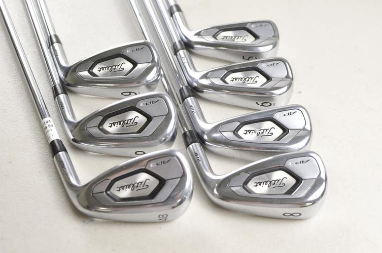 Titleist 718 AP3 5-PW,48* Iron Set Regular Flex RH AMT Black R300 Steel #227144