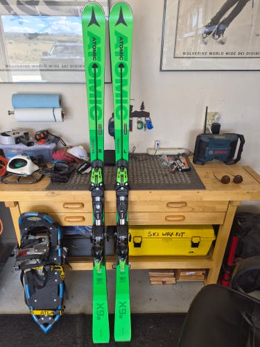 Men's 2021 Racing 181 cm Atomic Redster X9 S Skis With Bindings (Used)