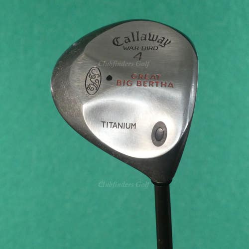 Callaway Great Big Bertha Warbird Titanium Fairway 4 Wood Graphite Regular