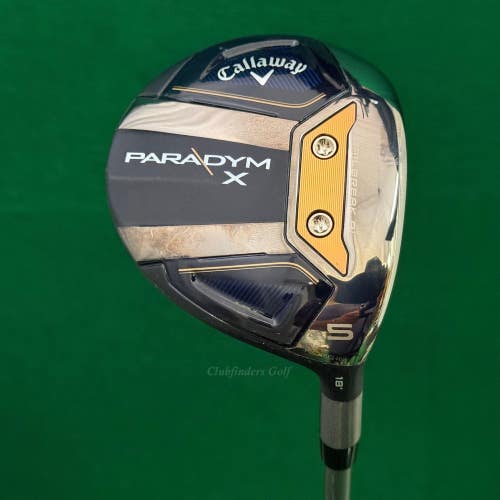 Callaway Paradym X 18 Fairway Wood 5 Fujikura Air Speeder 50-R Graphite Regular