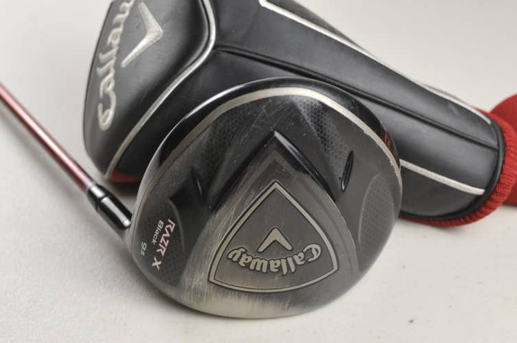 Callaway RAZR X Black 9.5* Driver Stiff Flex Right Motore F8 60g #227040