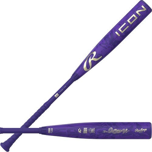 New 2027 ICON BBCOR BAT 33" 11860-RAWRBB7I333