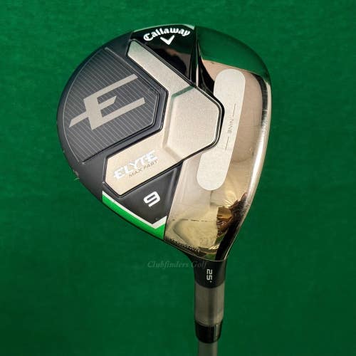 Callaway ELYTE Max Fast 25 Fairway Wood 9 Fujikura Air Speeder 50-S Stiff