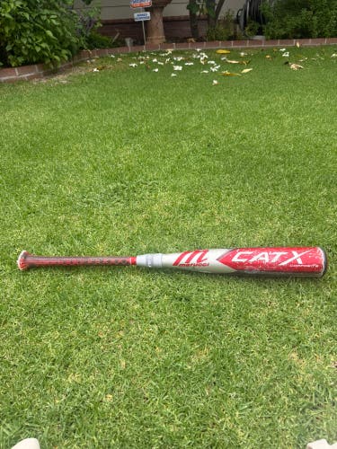 2023 Marucci CAT X Composite USSSA Certified Bat (-10) 19 oz 29" (Used)