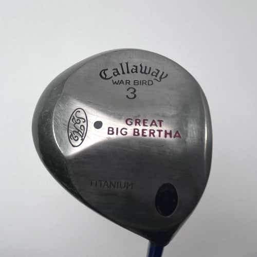 Callaway Original Great Big Bertha 3 Fairway 15* ProLaunch Blue 75g Regular RH