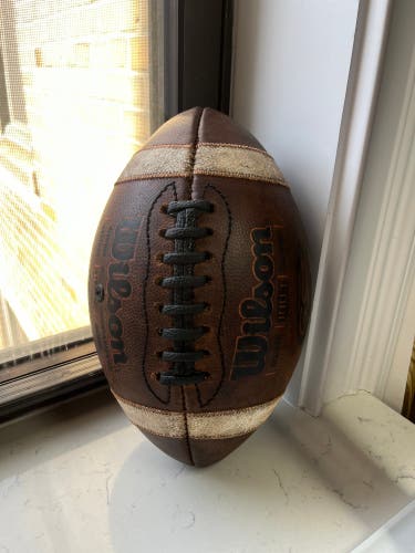 Adult Wilson GST WTF1003 1005 Leather Football (Used)