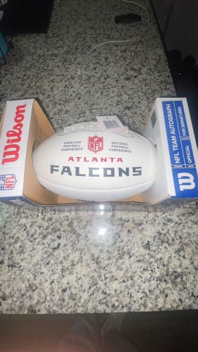 Grady Jarrett Falcons Signed Adult Wilson Football (New)