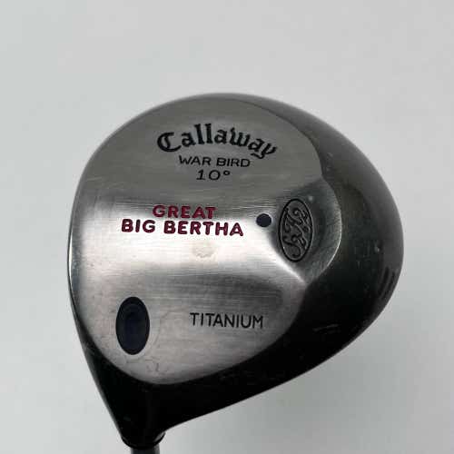 LEFTY Callaway Original Great Big Bertha Driver 10* GBB UL Regular LH
