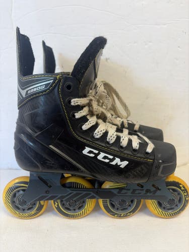 CCM Super Tacks 9350 Inline Skates Regular Width Size 4 (Used)