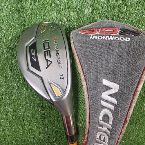 Adams Golf IDEA A7 4 Iron Hybrid 22 ProForce Axivcore Graphite Regular 38.75"