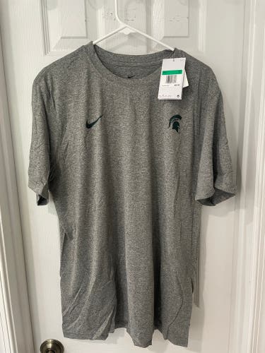 New Michigan State Gray XL Adult Unisex Nike Shirt