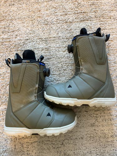 Men's Burton Moto BOA Snowboard Boots | Size 7.5 (Used)