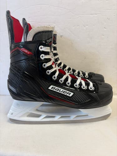 Black Bauer NSX Hockey Skates Regular Width 10 (Used)