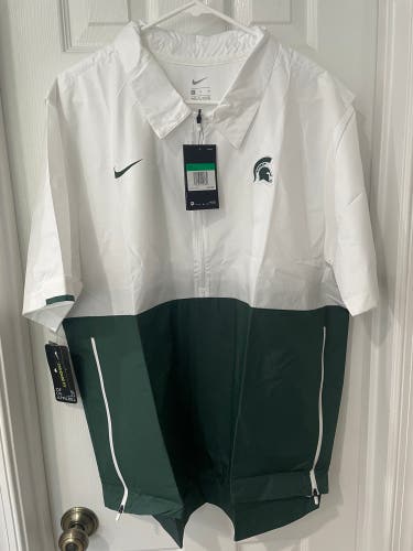 New Michigan State White XL Men's Nike Pullover