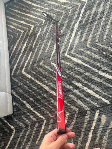 New Custom red Bauer fuse Left Handed P28 70 Flex