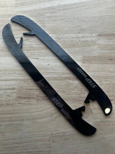 CCM Black Step Steel 271mm Dallas Stars Pro Stock Skate Blades / Runners (Used)