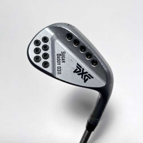 PXG 0311 Sugar Daddy Milled Chrome Gap Wedge GW 54* 10 Steelfiber i95 Regular RH