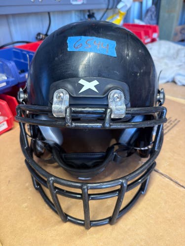 USED XENITH X2E+ YOUTH FOOTBALL HELMET - MEDIUM - BLACK