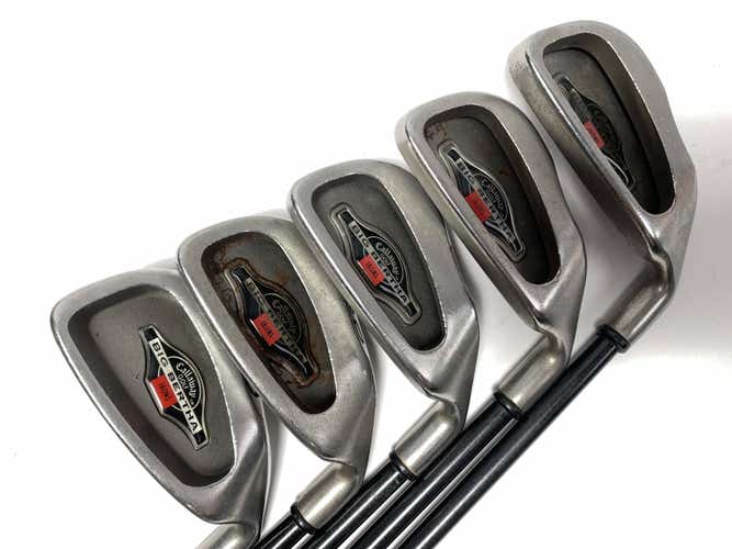 Callaway Big Bertha 1996 Iron Set 6-PW RCH 96 Regular Graphite Mens RH