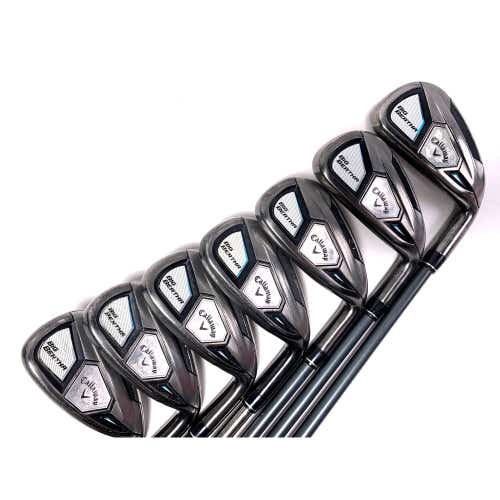 Callaway Big Bertha 2015 Iron Set 6-PW+AW+SW San Diego 4.0 Ladies RH