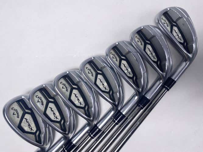 Callaway Apex CF 16 Iron Set 5-PW+SW UST Mamiya Recoil ES 760 F3 Regular RH +1''