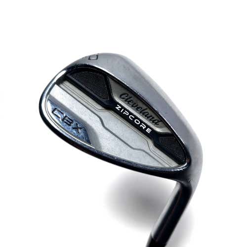 Cleveland CBX Zipcore Lob Wedge LW 60* 10 Fujikura Vista Pro 50 R2 50g Senior RH