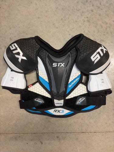 Large Junior STX Surgeon RX3 Shoulder Pads (Used)