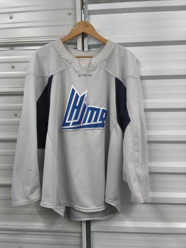 White Size 56 LHJMQ CCM Practice Jersey (Used)