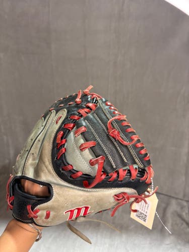 Gray Marucci Caddo RH Catcher's Baseball Glove 31" (Used)