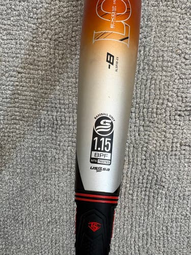 2023 Louisville Slugger Select PWR Hybrid USSSA Certified Bat (-8) 24 oz 32 in (Used)