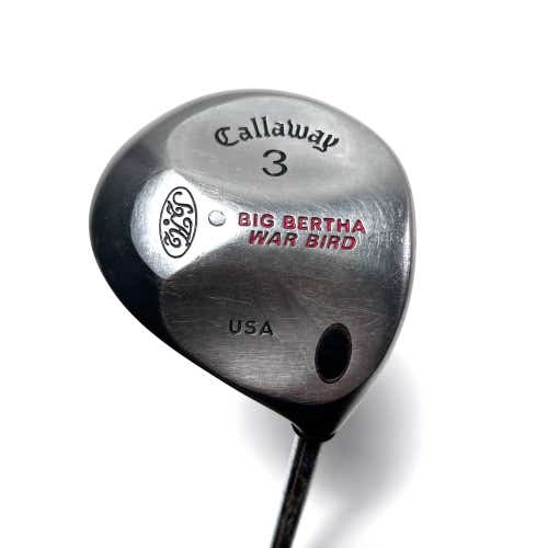 Callaway Big Bertha Warbird 3 Fairway Wood 15* True Temper Memphis "10" Stiff RH