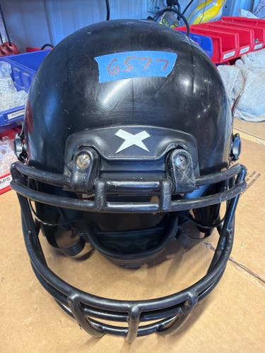 USED XENITH X2E+ YOUTH FOOTBALL HELMET - MEDIUM - BLACK