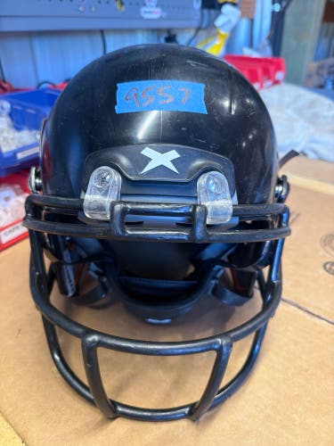 USED XENITH X2E+ YOUTH FOOTBALL HELMET - MEDIUM - BLACK