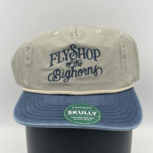 Fly Shop Of The Bighorns Trucker Hat Cap Snapback Wyoming Fishing - Brand New