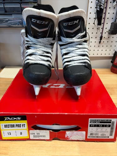 2004 CCM Tacks Vector Pro Hockey Skates Regular Width 13 (Used)