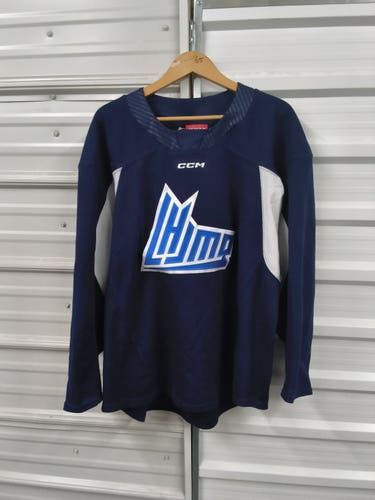 White Size 56 LHJMQ CCM Practice Jersey (Used)